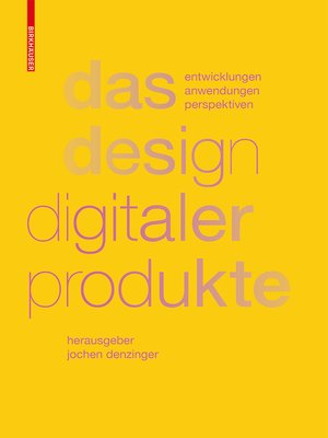 cover image of Das Design digitaler Produkte